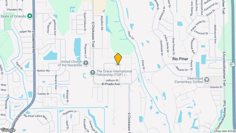 1518 Deming Dr Map and Location Details