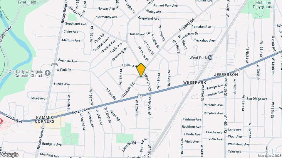 15277 Triskett Rd Map and Location Details