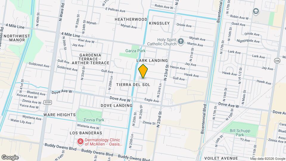 2520 Goldcrest Ave W Map and Location Details