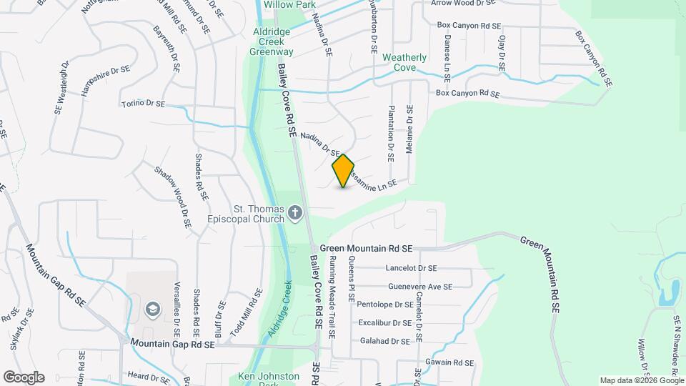 1900 W Tupelo Dr SE Map and Location Details