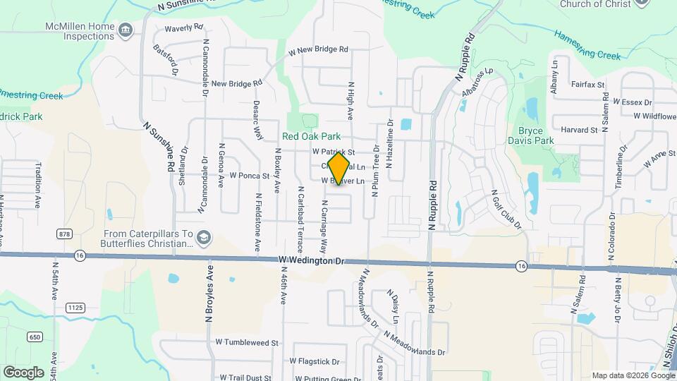 4380 W Thrasher Dr Mapa y Detalles de la Ubicación