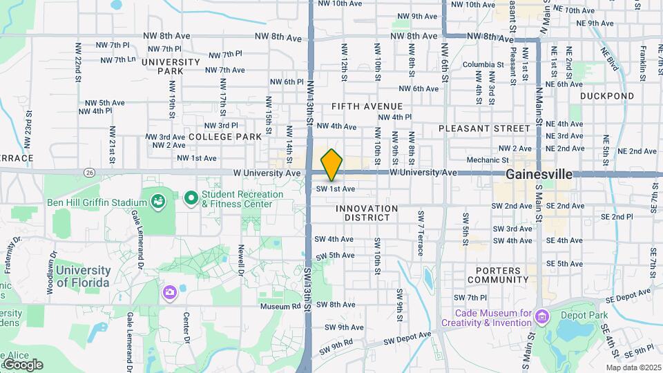 1220 SW 1 Ave Map and Location Details