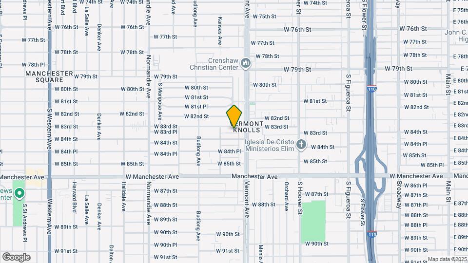 1018 W 83rd St Map and Location Details