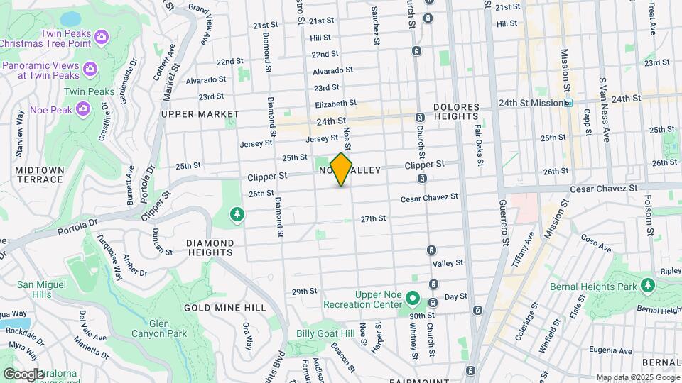 4125 26th St Map and Location Details