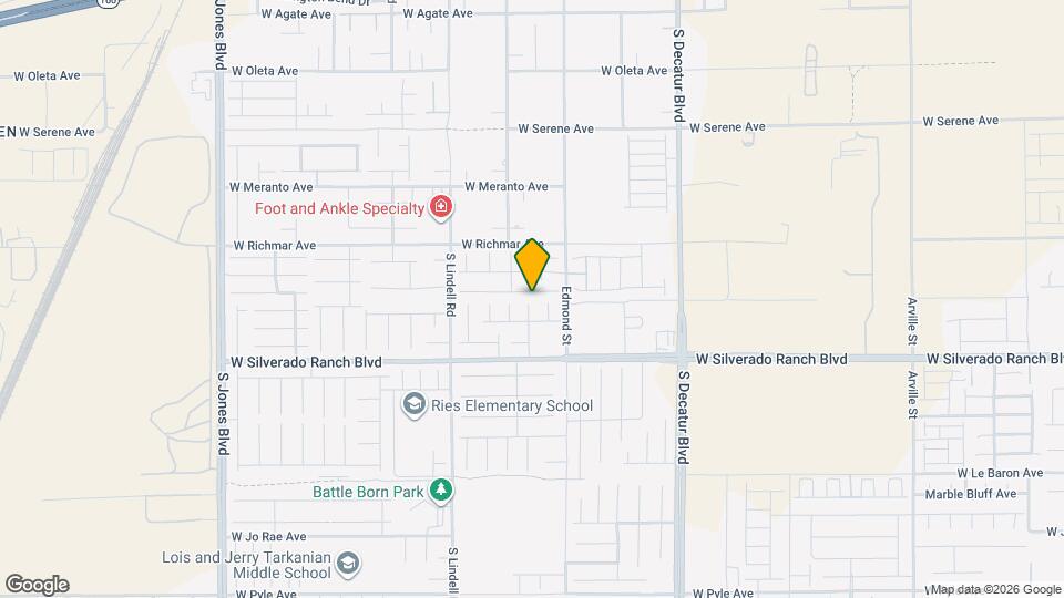 5299 Barcola Ave Map and Location Details