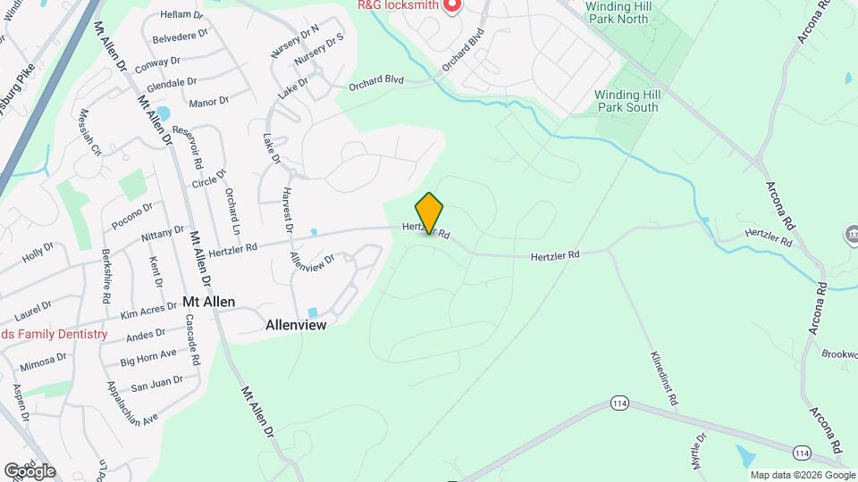 2129 S Autumn Chase Dr Mapa y Detalles de la Ubicación