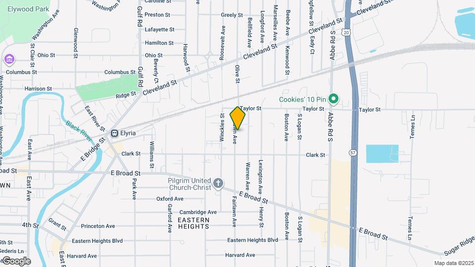 146 Fairlawn Ave Map and Location Details