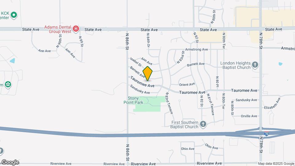 8448 Tauromee Ave Map and Location Details