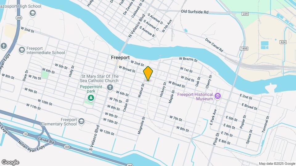718 W 4th St Map and Location Details
