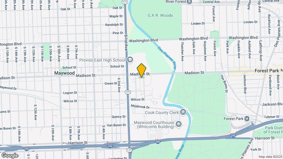 1010-1016 Greenwood Ave Mapa y Detalles de la Ubicación