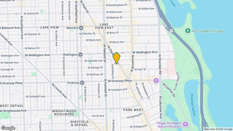 2894 N Clark St, Unit 4 Mapa y Detalles de la Ubicación