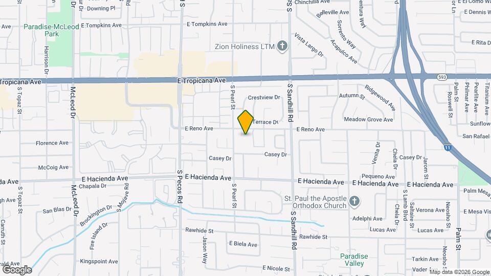 5130 Amanda Ln Map and Location Details