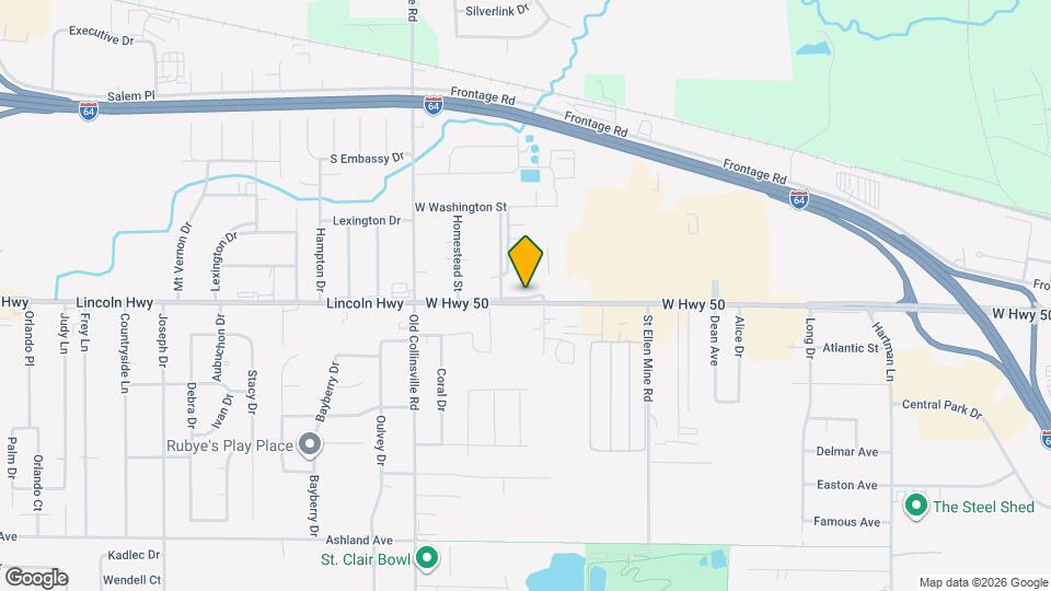 1804 W Hwy 50 Map and Location Details