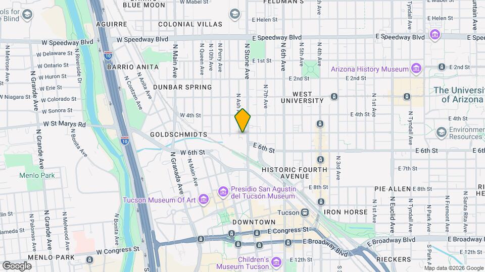 15 W 5th St Map and Location Details