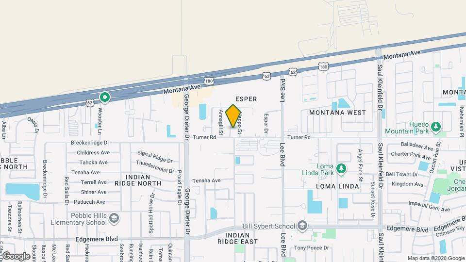 3608 Alhambra Ln Map and Location Details