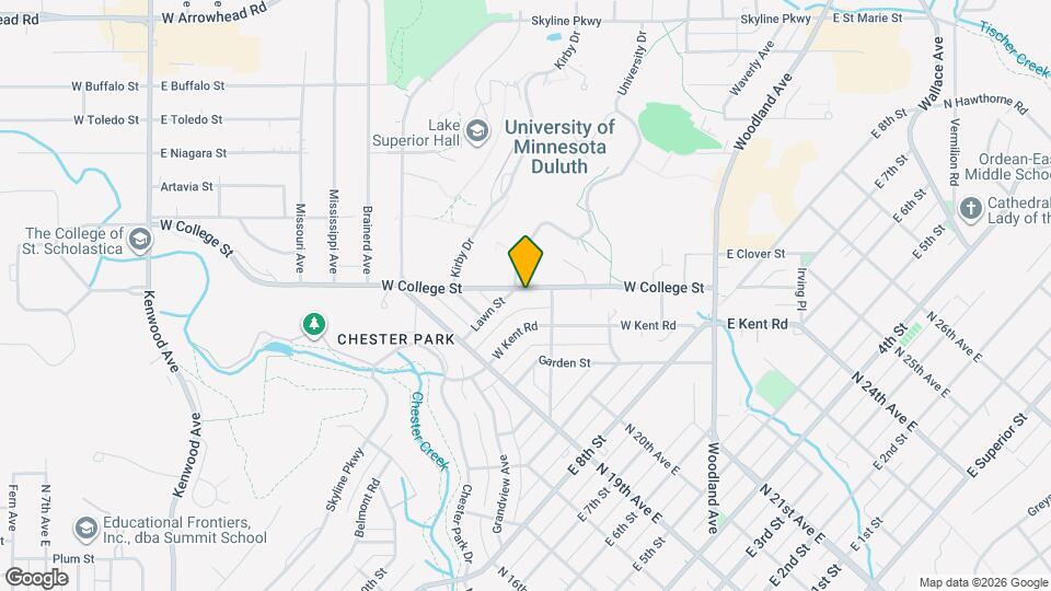 1940 Lawn St Mapa y Detalles de la Ubicación
