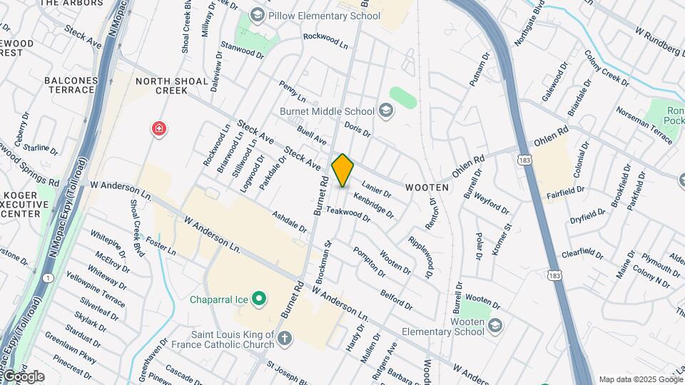 8116 Exmoor Dr Map and Location Details