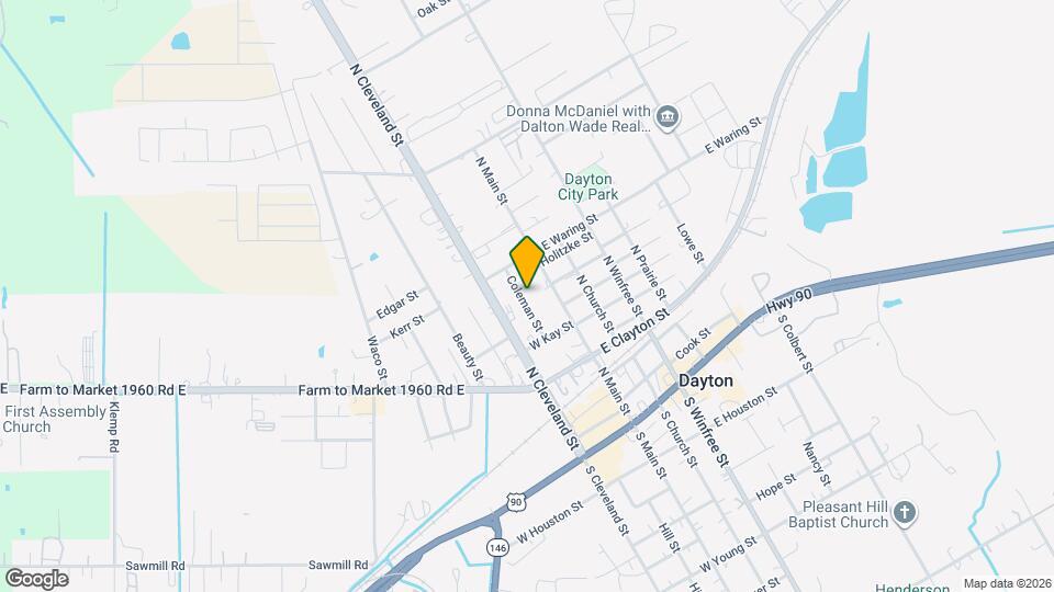 803 Coleman St Map and Location Details