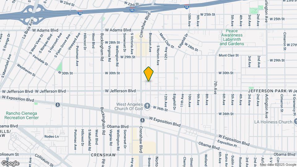 3039 Bronson Ave Mapa y Detalles de la Ubicación