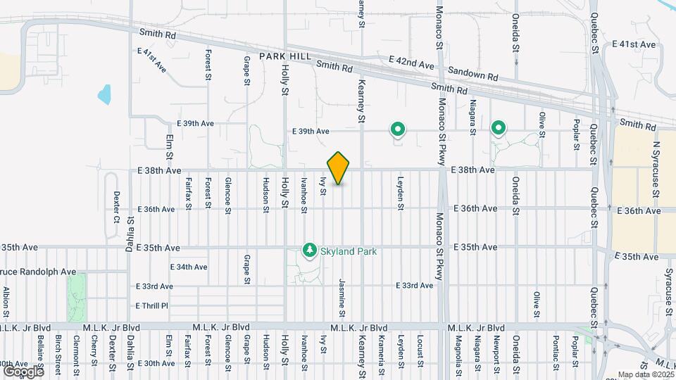3643 Jasmine St Map and Location Details