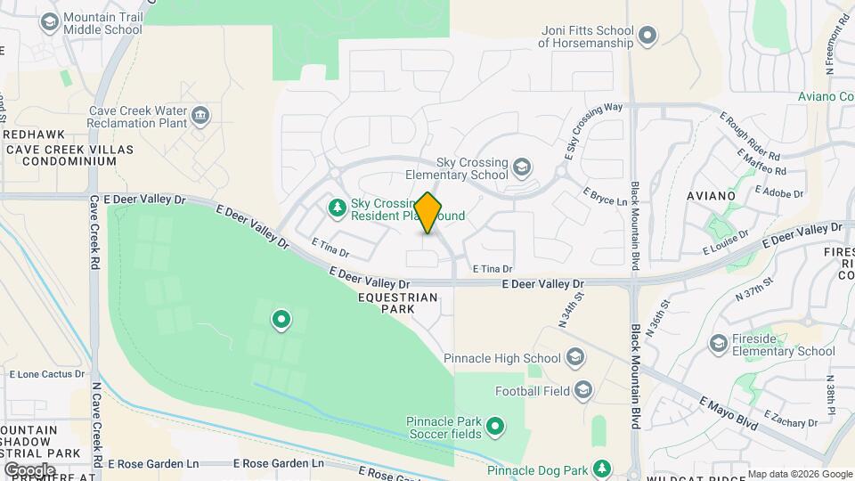 21927 N 31st Pl Map and Location Details