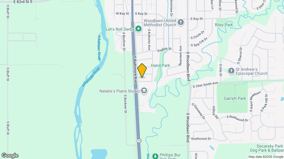 116 E Pk Ln St Map and Location Details