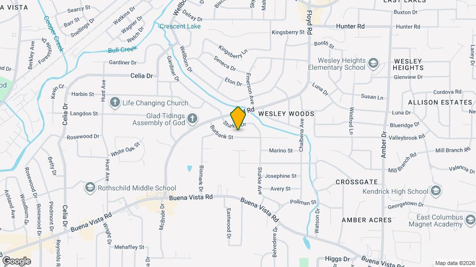 5145 Burbank St Map and Location Details