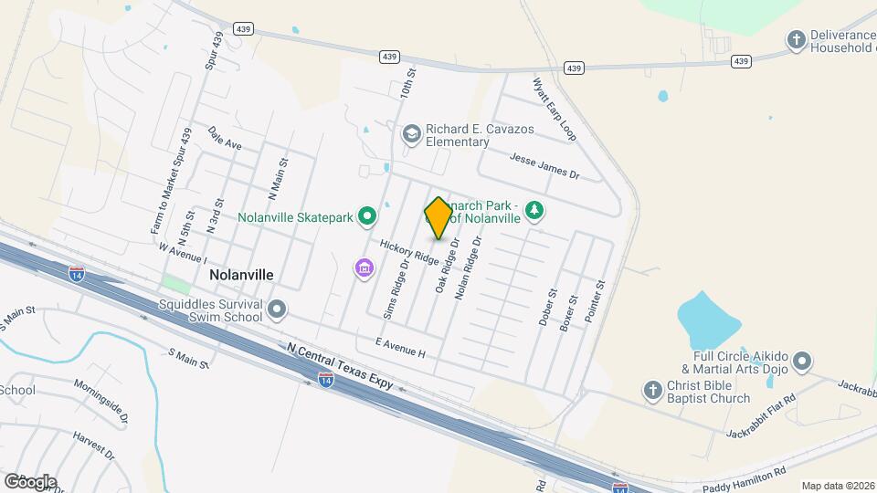 304 Timber Ridge Dr Map and Location Details