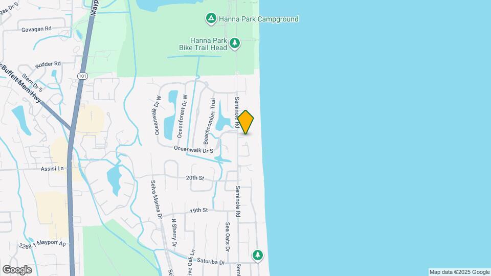 2277 Seminole Rd Map and Location Details