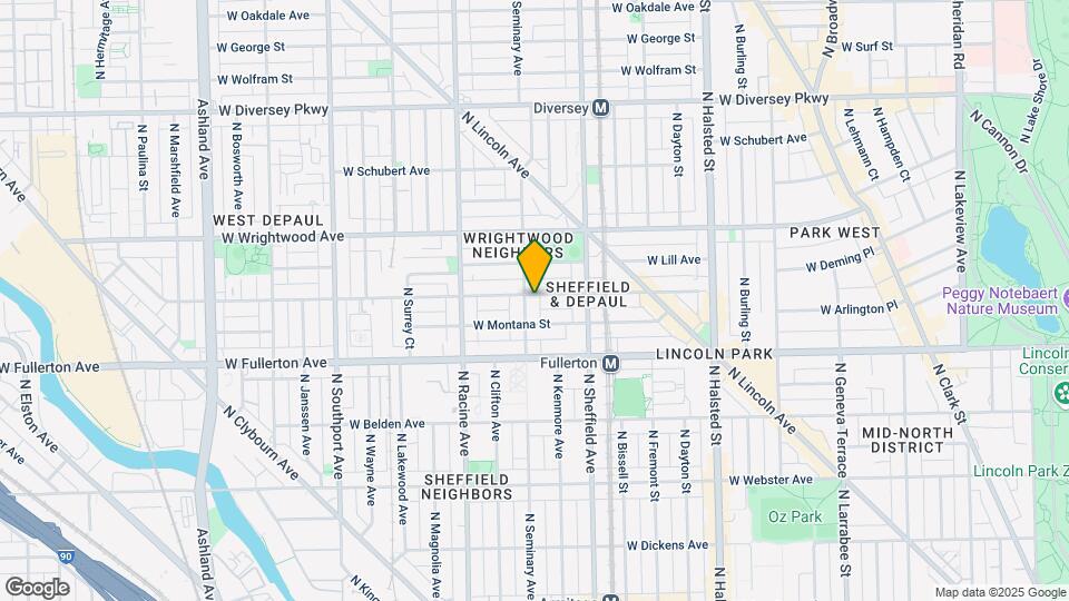 1049 W Altgeld St Map and Location Details