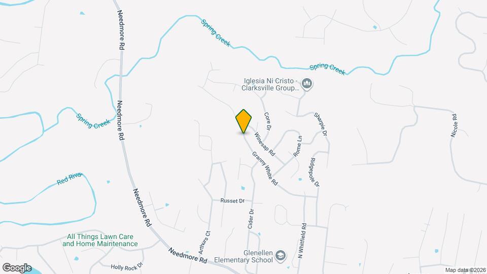 1018 Granny White Rd Mapa y Detalles de la Ubicación