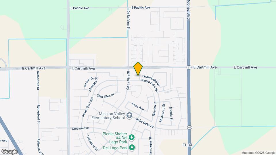 2539 Tempranillo Dr Map and Location Details