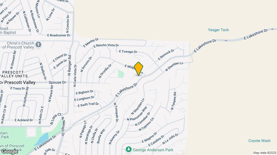 9560 E Lakeshore Dr-Unit -A Map and Location Details