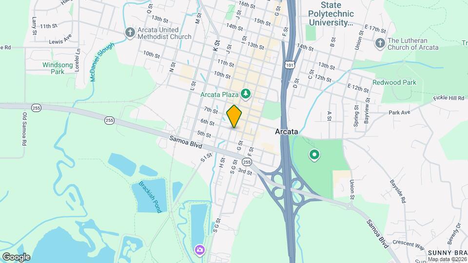 588 H St Map and Location Details