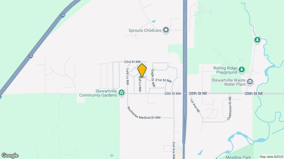 2014 Gull Ln NW Map and Location Details