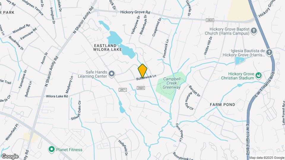 4726 Butterwick Ln Map and Location Details