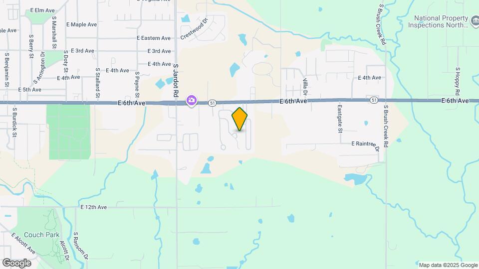 911 S Hightower St Map and Location Details