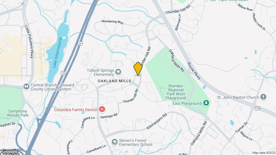 5764 Thunder Hill Rd Map and Location Details