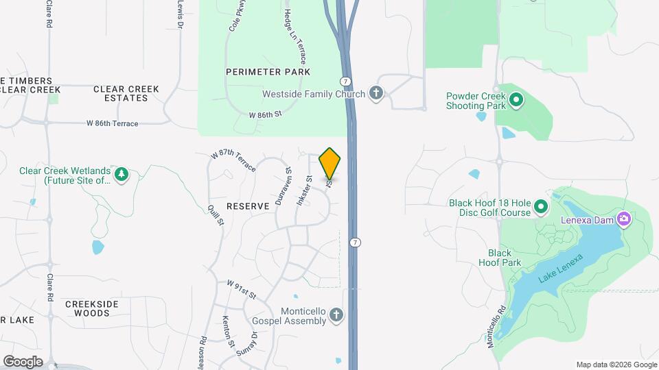 8765 Findley St Map and Location Details