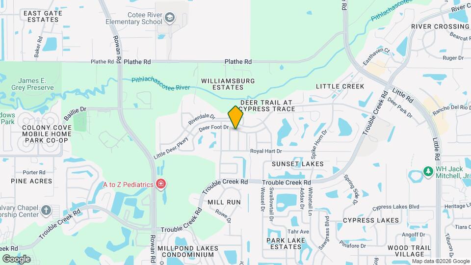 5113 Gardendale Ln Map and Location Details