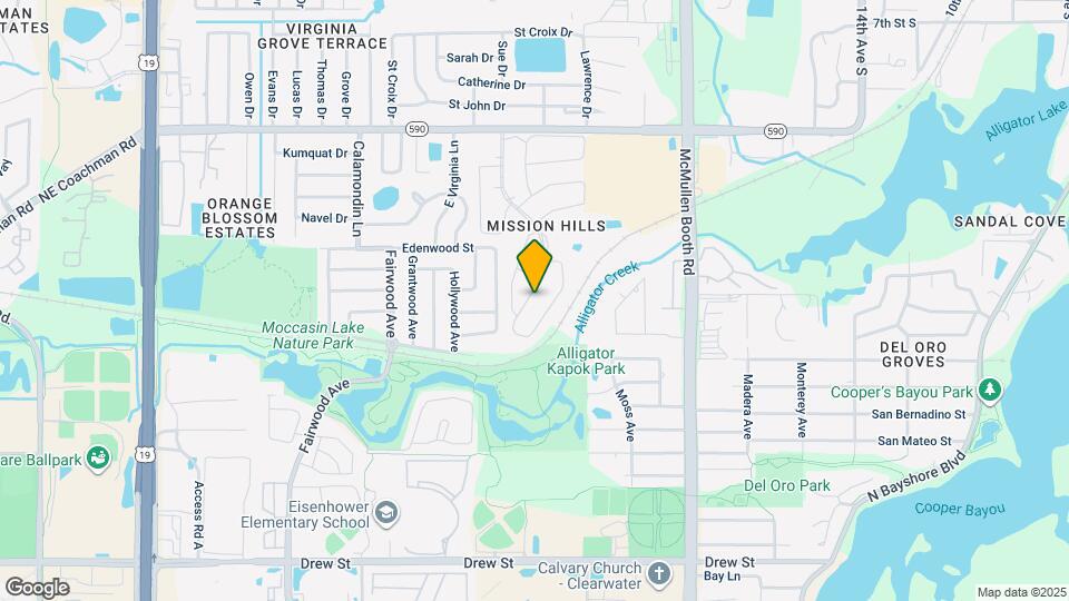 1285 Mission Hills Blvd Map and Location Details