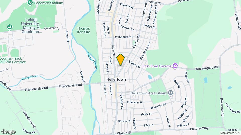 754 Easton Rd Map and Location Details