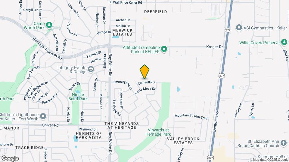 5505 Camarillo Dr Map and Location Details