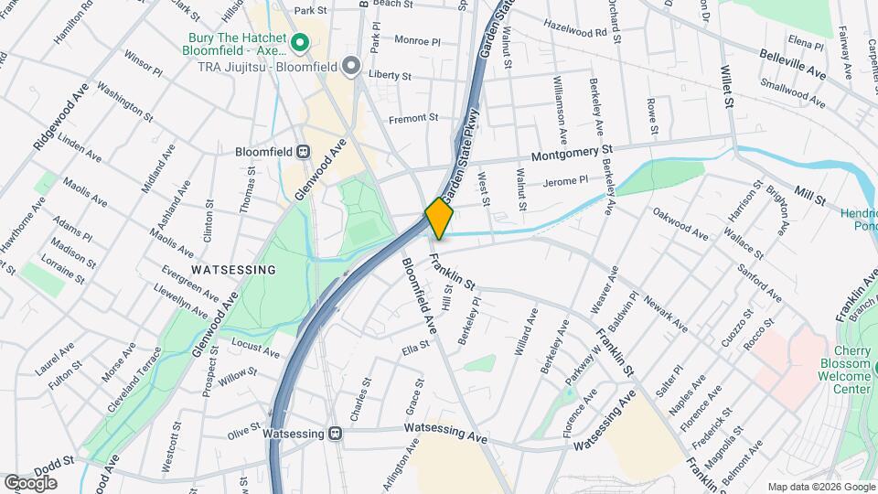 295 Franklin St, Unit 2 Map and Location Details