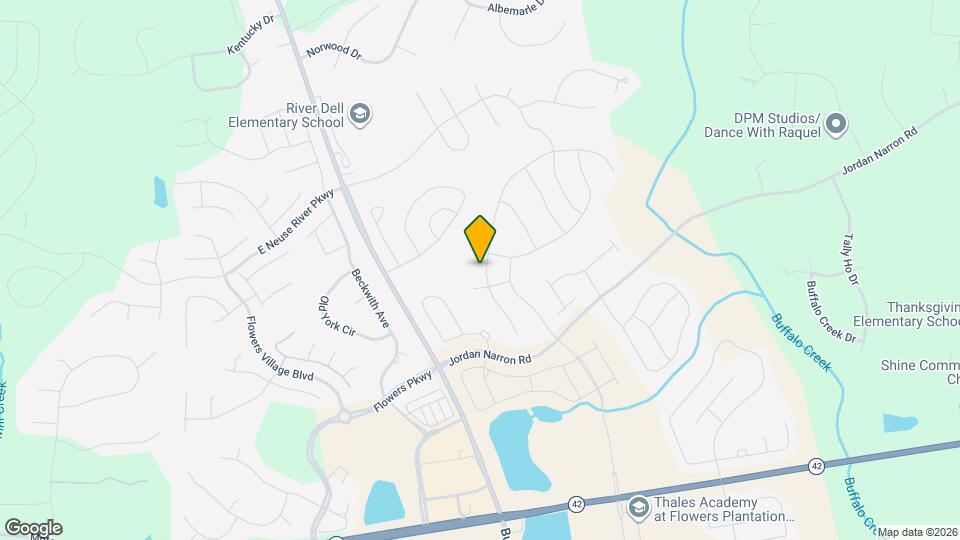 46 S Great White Way Map and Location Details