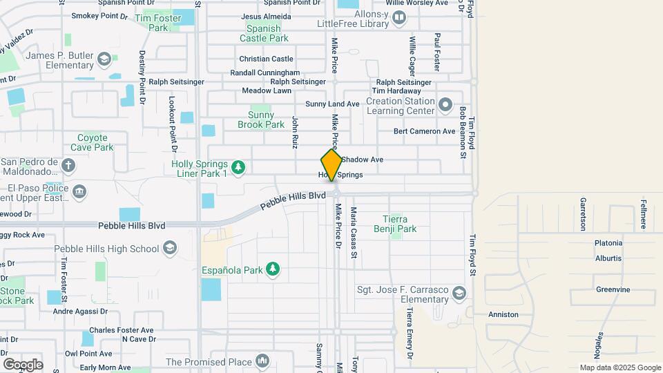 14695 Pebble Hills Blvd Map and Location Details