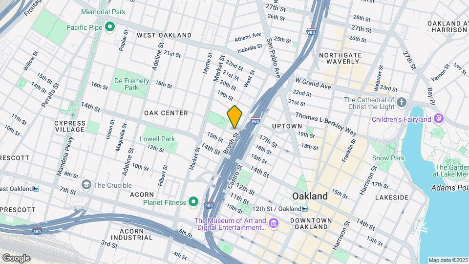 758 16th St Map and Location Details