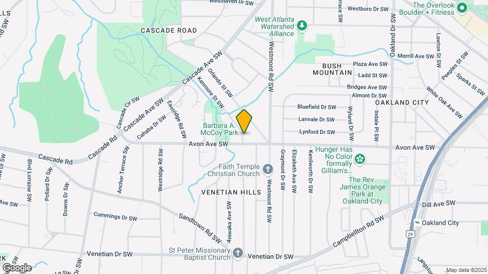 1575 Kenmore St SW Map and Location Details
