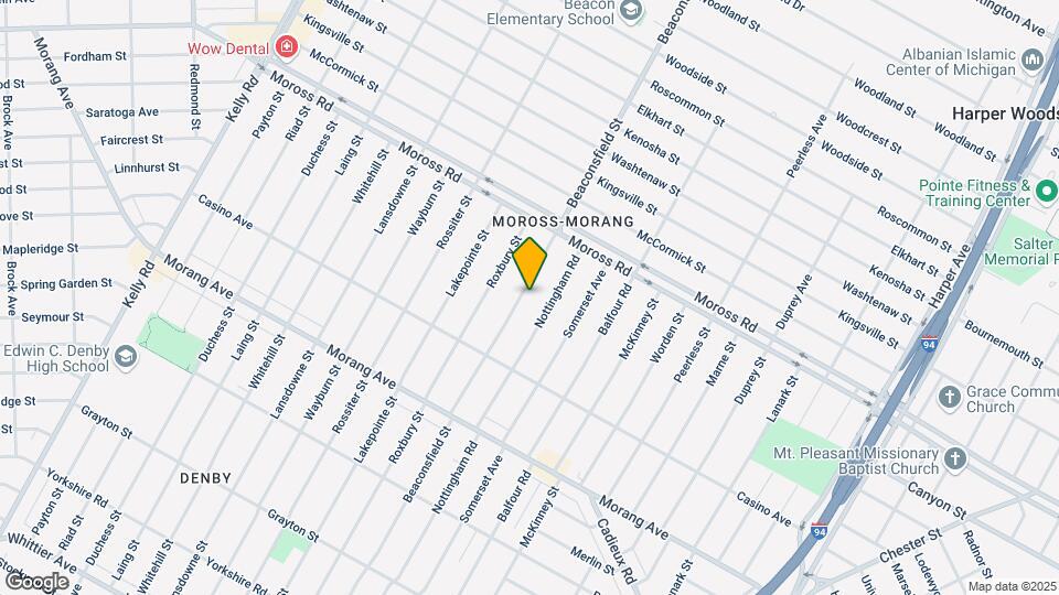 11742 Beaconsfield St Map and Location Details