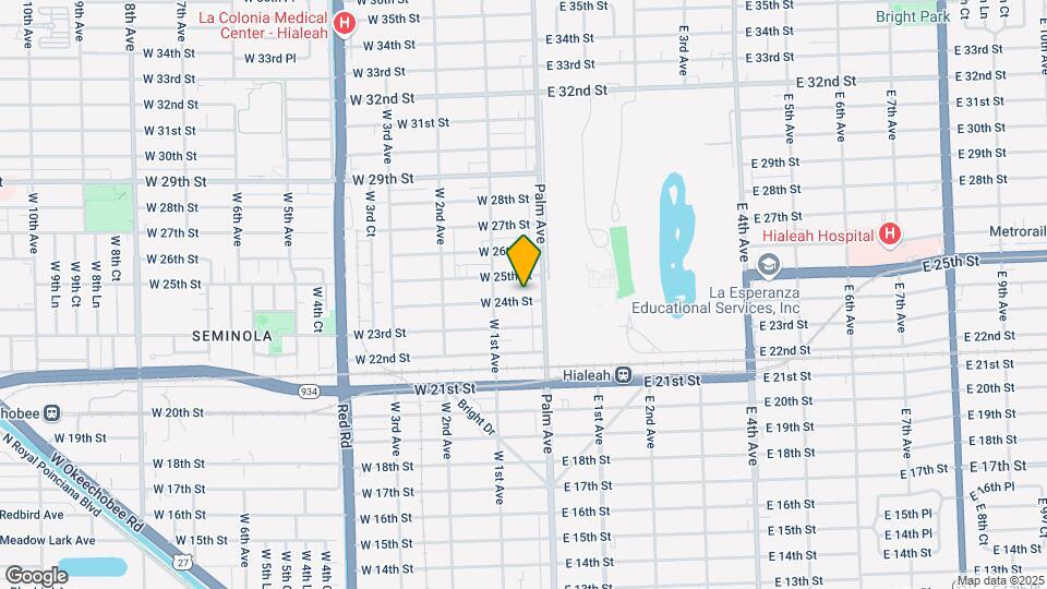 33 W 24th St Map and Location Details
